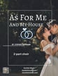 As For Me And My House Two-Part Mixed choral sheet music cover